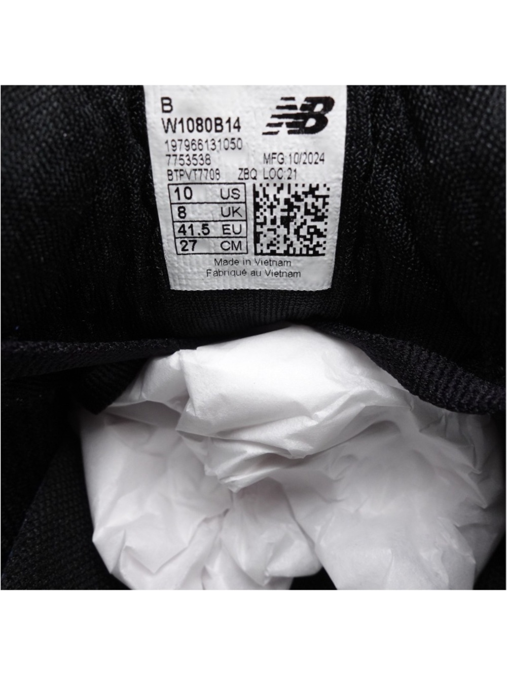NEW Women's New Balance Fresh Foam X 1080v14 Running Shoes W1080B14 Black - Picture 8 of 10